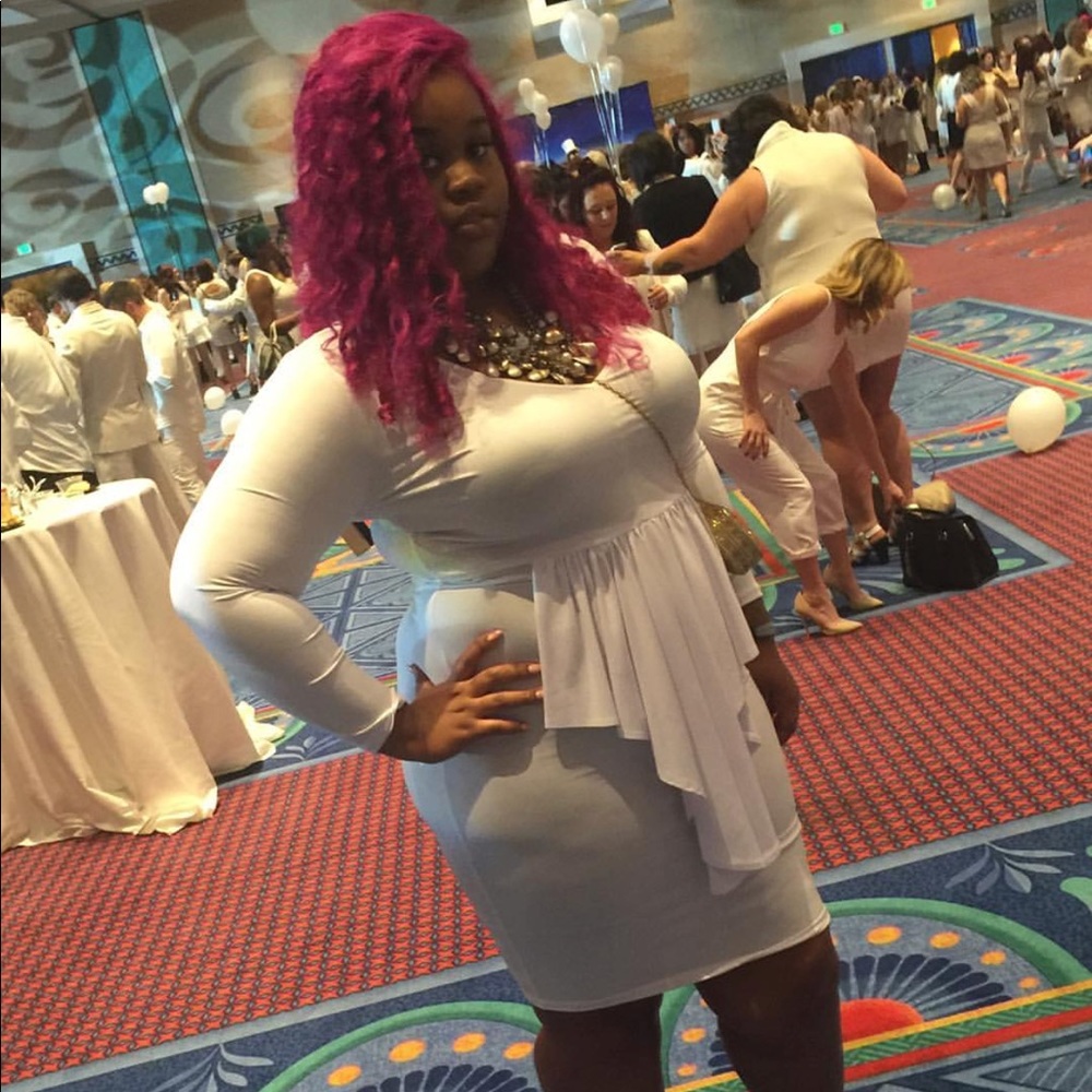While dress